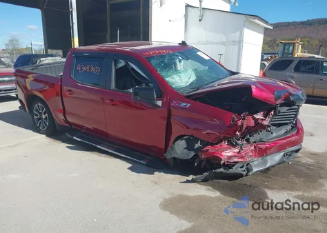 2021 Chevrolet Silverado 1500 4Wd Short Bed Rst из США, поврежденный, VIN 3GCUYEET4MG415611